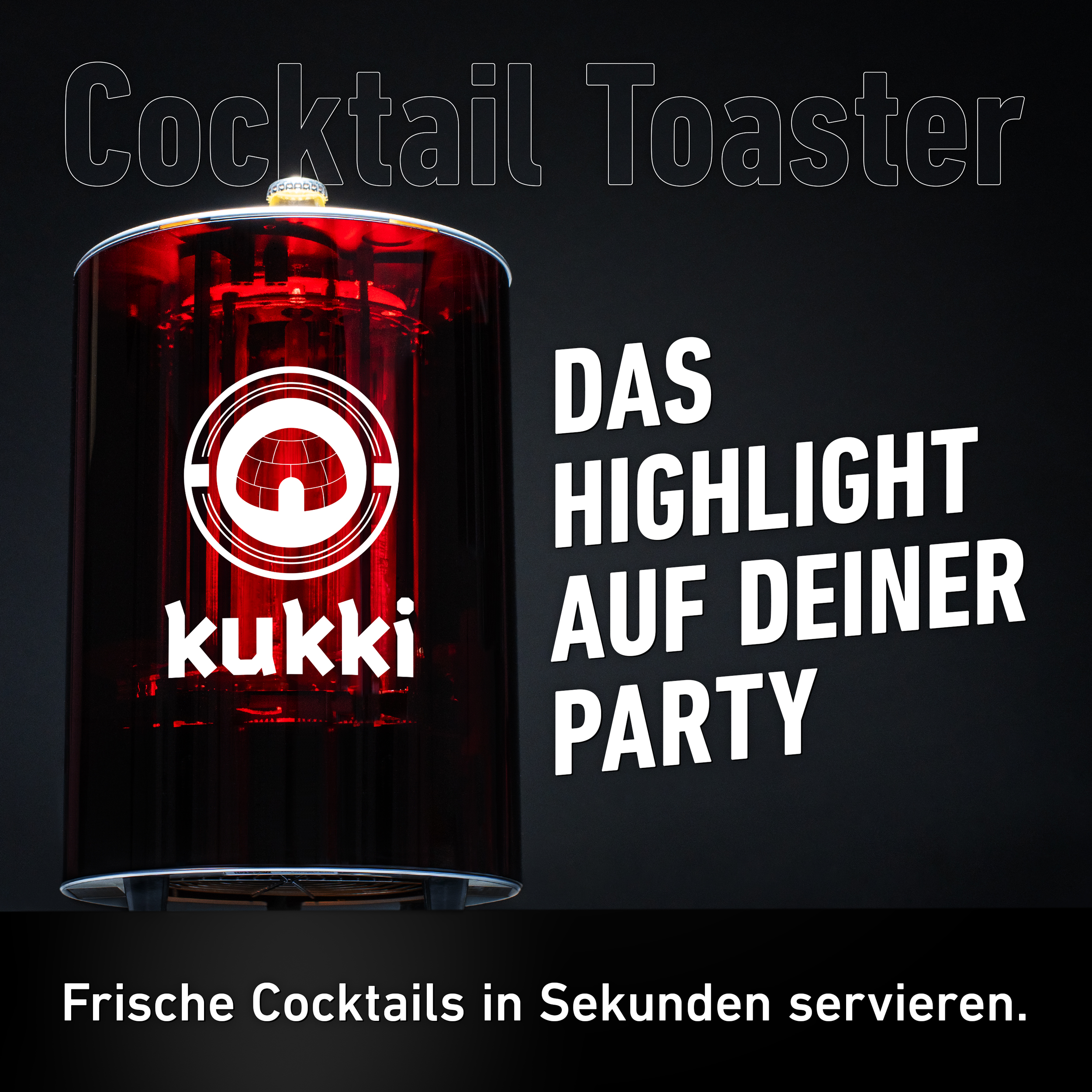 Kukki Coktail Toaster – Bild 5